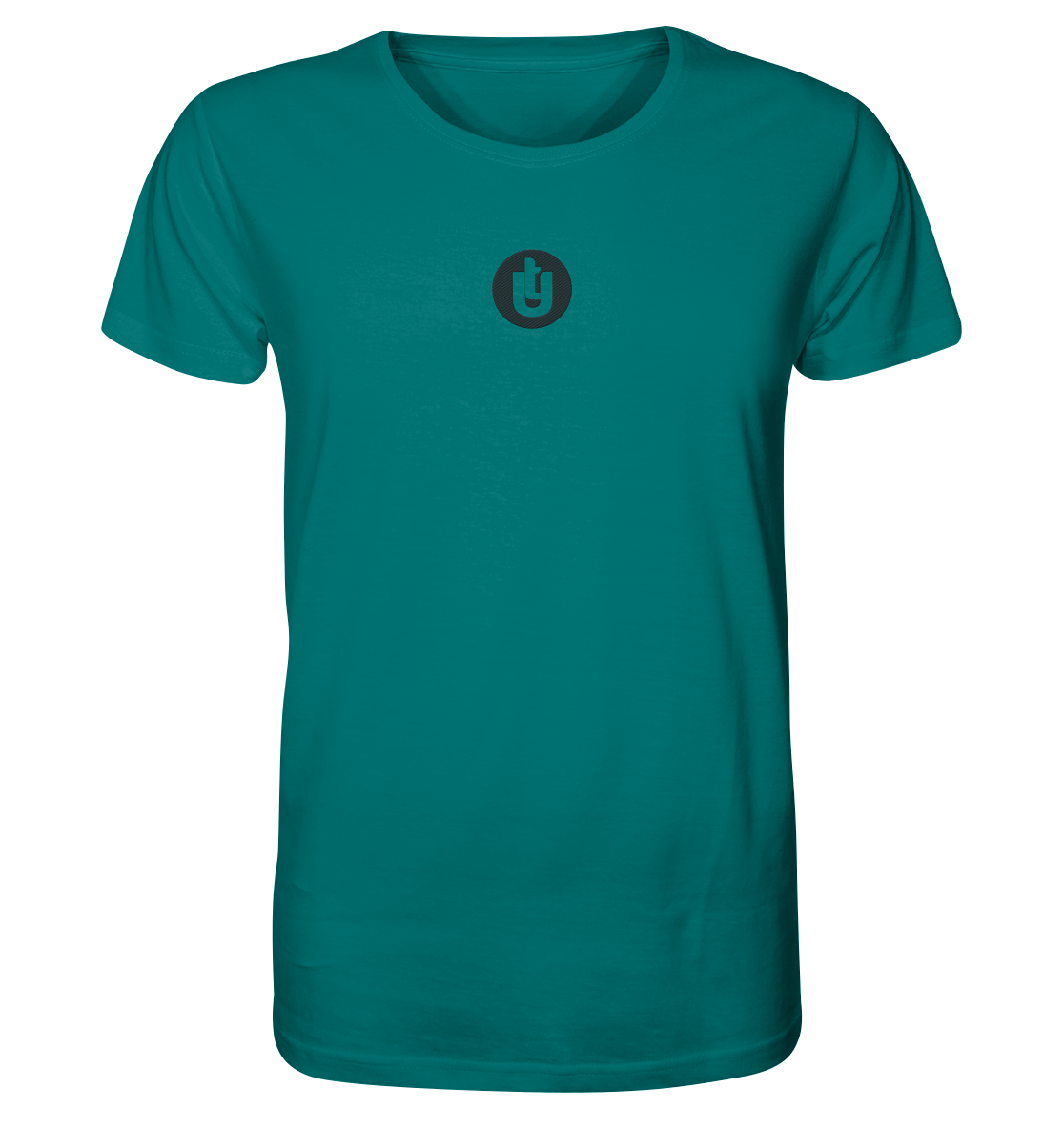 Unisex - T-Shirt mit gesticktem Logo