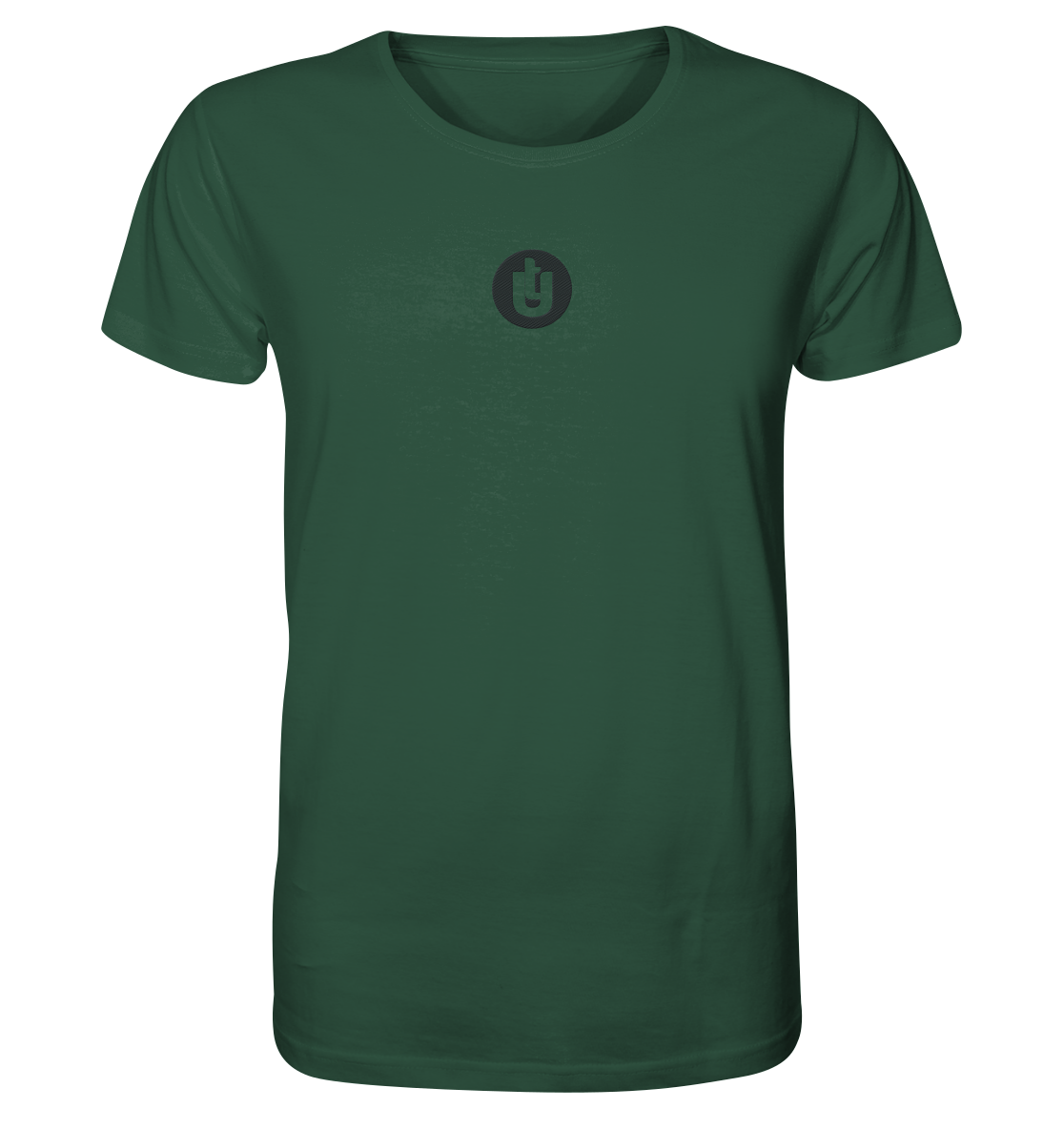 Unisex - T-Shirt mit gesticktem Logo