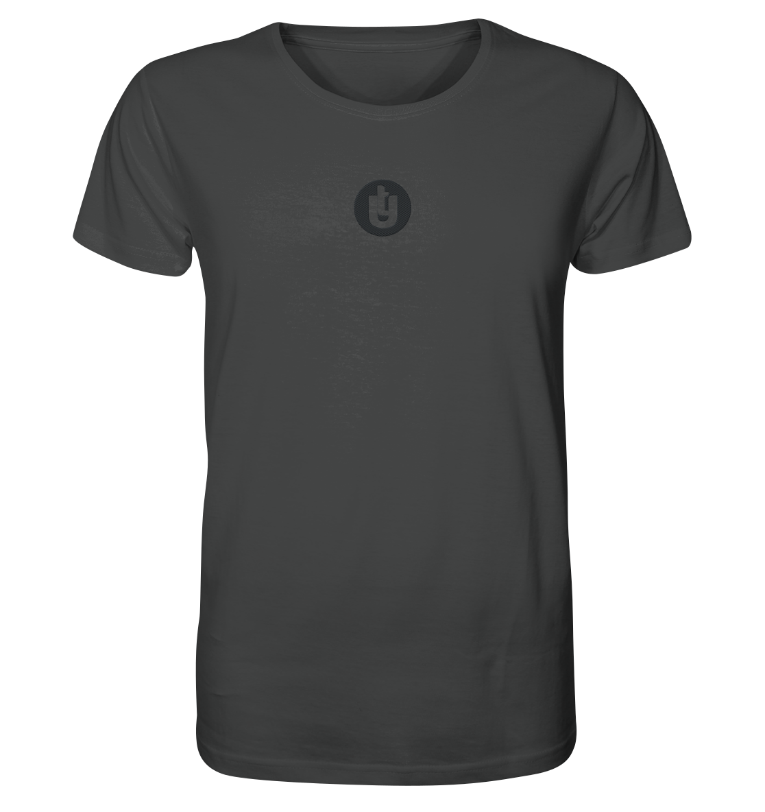 Unisex - T-Shirt mit gesticktem Logo