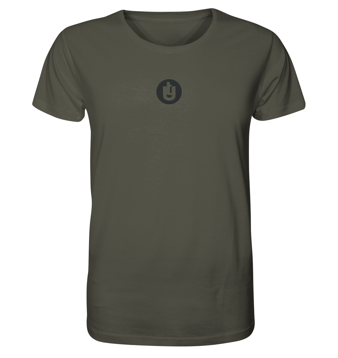 Unisex - T-Shirt mit gesticktem Logo