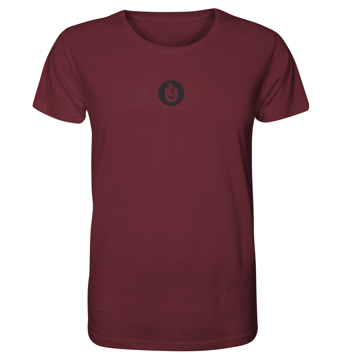 Unisex - T-Shirt mit gesticktem Logo