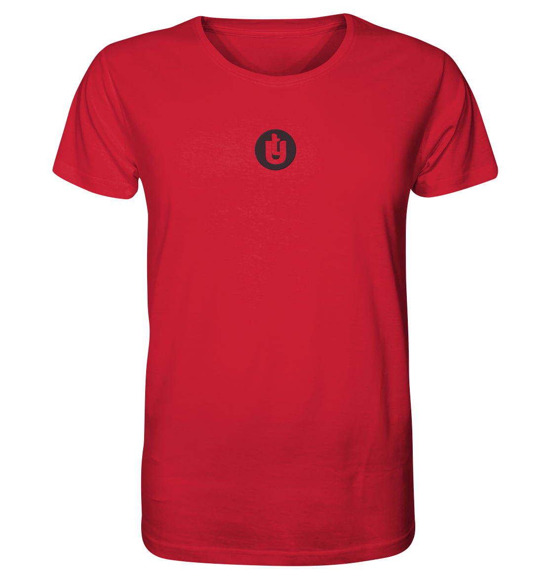 Unisex - T-Shirt mit gesticktem Logo