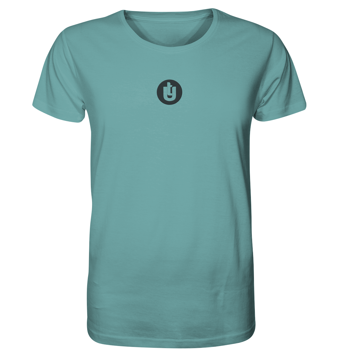 Unisex - T-Shirt mit gesticktem Logo